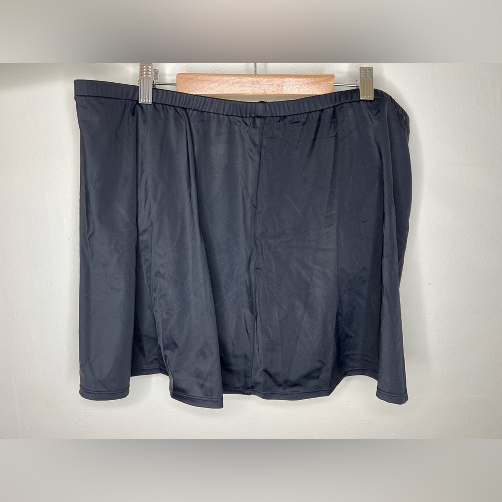 Brand New-Swim Solutions Thigh Minimizer Swim Skirt with Brief